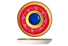 Chip and Dip bord Sombrero Red
