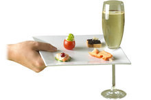 Cosy Trendy Serveer Bordje Met Inkeping Voor Glas cosy trendy kopen in de aanbieding