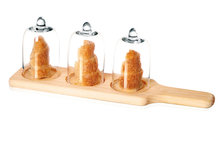 Cosy Trendy Serveerplank Hout Met 3 Glazen Stolpen cosy trendy kopen in de aanbieding Cosy Trendy Serveerplank Hout Met 3 Glazen Stolpen cosy trendy kopen in de aanbieding