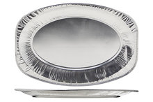 Schotel 42 Cm Ovaal Aluminium Set 10 Stuks huismerk kopen in de aanbieding