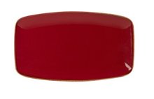 Porcelite Bord Rechthoekig 31 X 18 Cm Magma porcelite kopen in de aanbieding