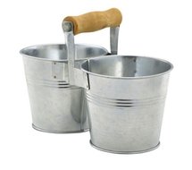 Genware Duo Serveeremmer 10 Cm Gegalvaniseerd Staal genware kopen in de aanbieding Genware Duo Serveeremmer 10 Cm Gegalvaniseerd Staal genware kopen in de aanbieding