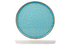 Cosy Trendy Laguna Azzuro Plat Bord Rond 215 Cm Blauw Wit cosy trendy kopen in de aanbieding Cosy Trendy Laguna Azzuro Plat Bord Rond 215 Cm Blauw Wit cosy trendy kopen in de aanbieding