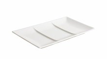 Bord Rechthoek 25 X 15 Cm Met 3 Compartimenten huismerk kopen in de aanbieding