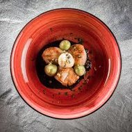 Bonna Pasta Bord Xl 30 Cm Passion Red Aura bonna kopen in de aanbieding