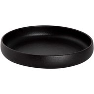 Maastricht Porselein Bord Diep 21 Cm Universe Black maastricht porselein kopen in de aanbieding
